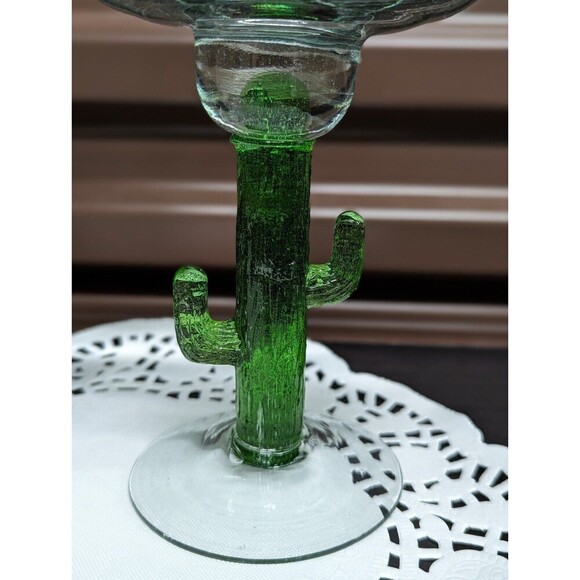 Cactus Margarita Bundle of Two 1- cactus tumbler 1- margarita glass - Picture 11 of 11